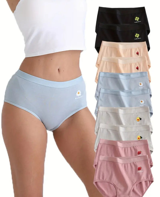 Plus size full coverage cotton panty